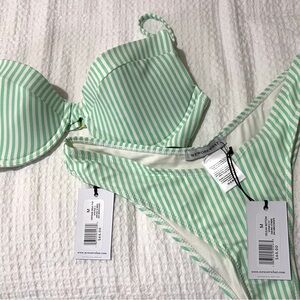 NWT WeWoreWhat Bikini - Vintage Demi Top + Delilah Bottoms